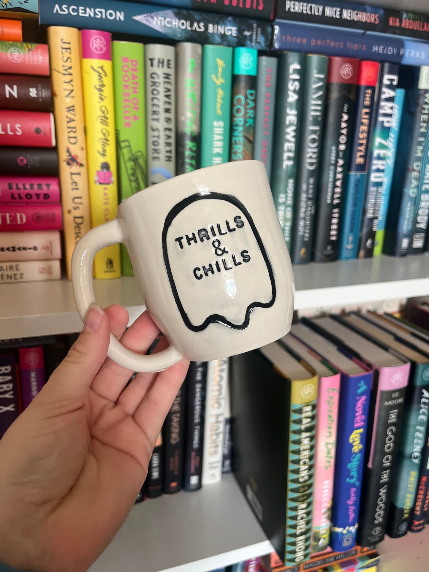 thrills and chills mug
