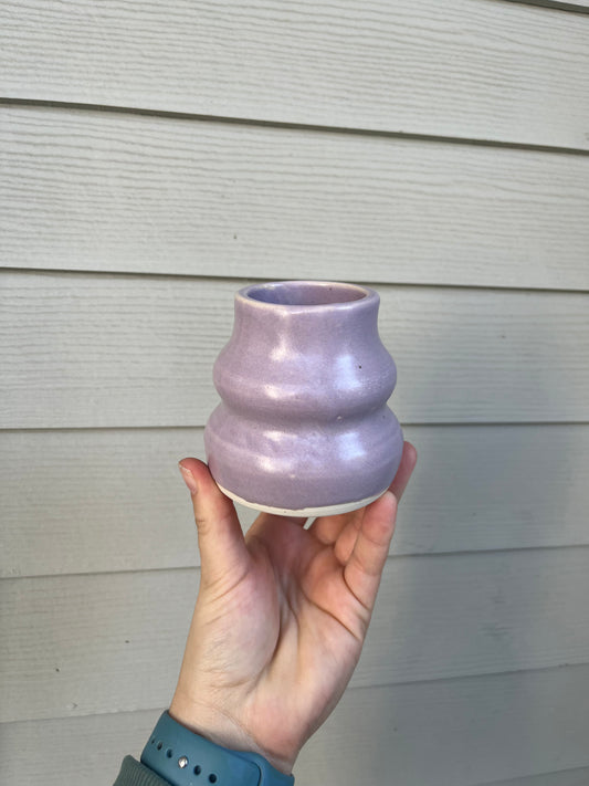 lilac mini vase