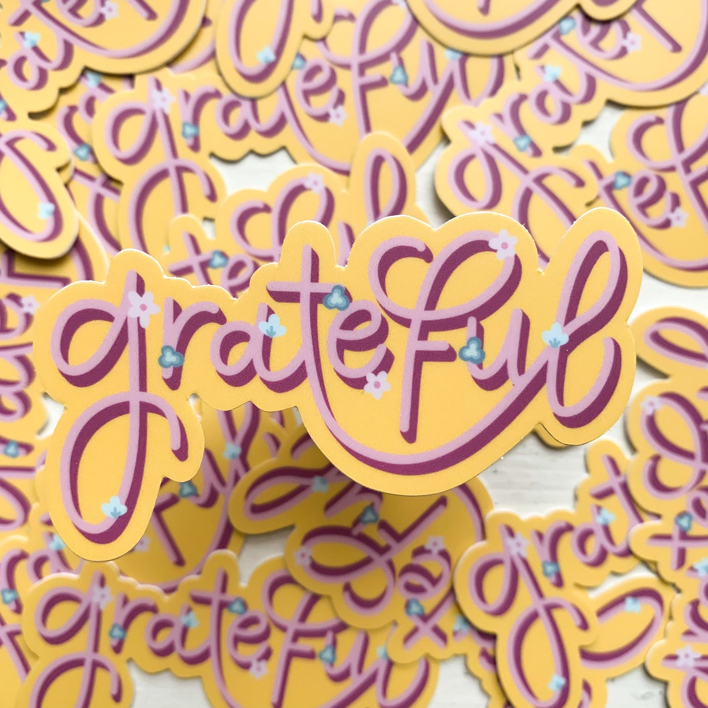grateful sticker