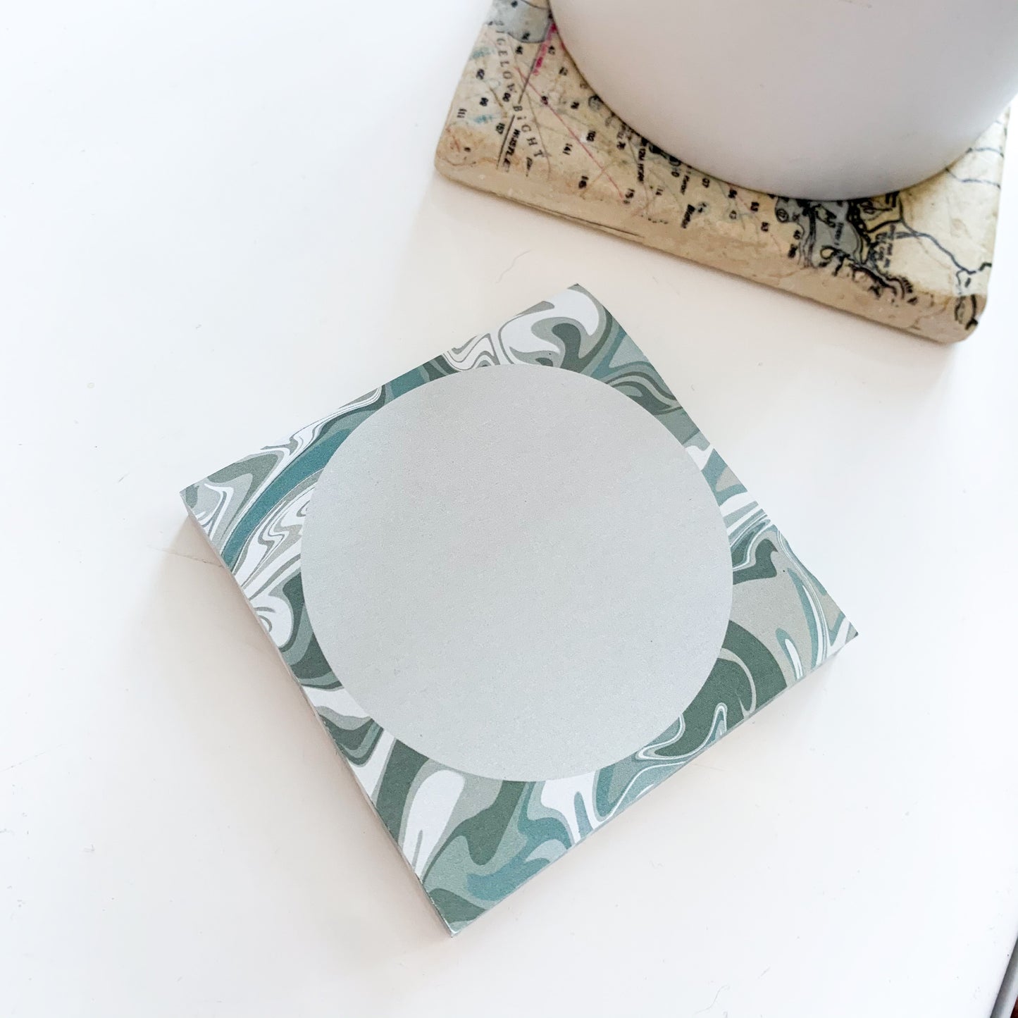 caro marble sticky note