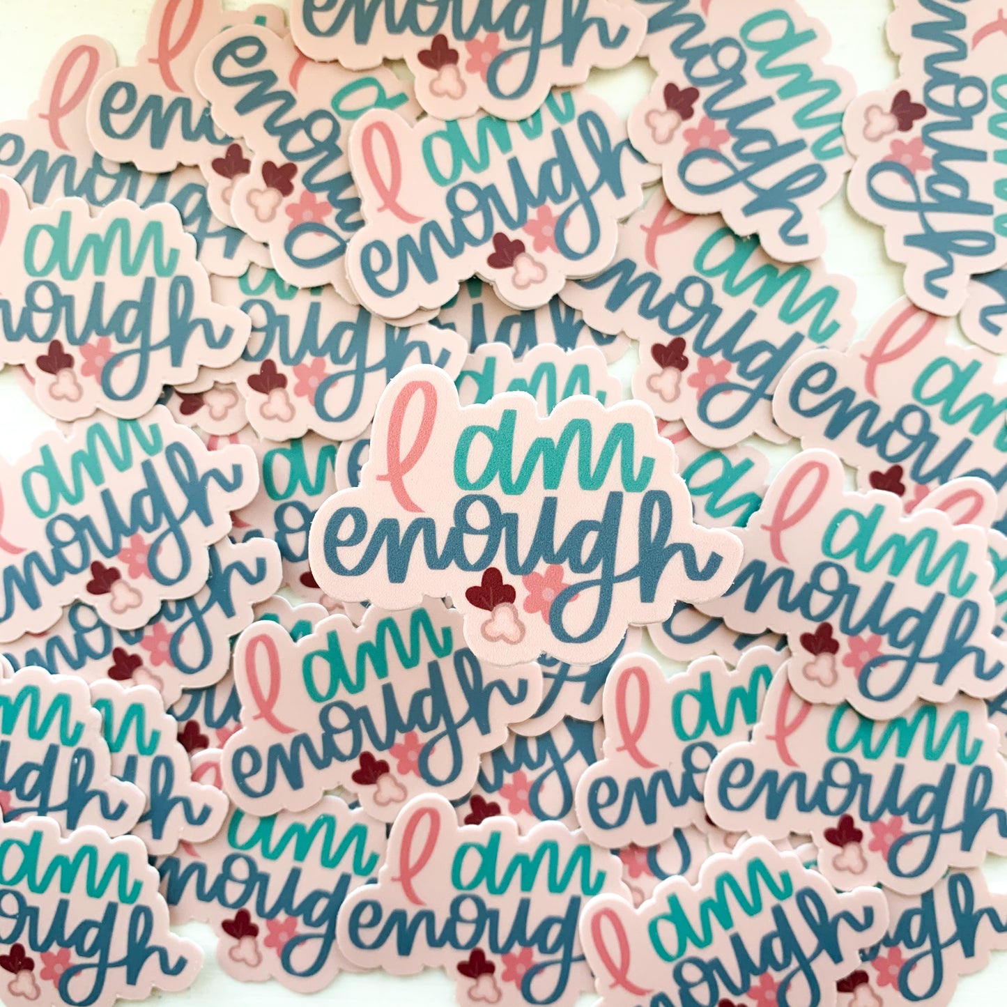 I am enough sticker
