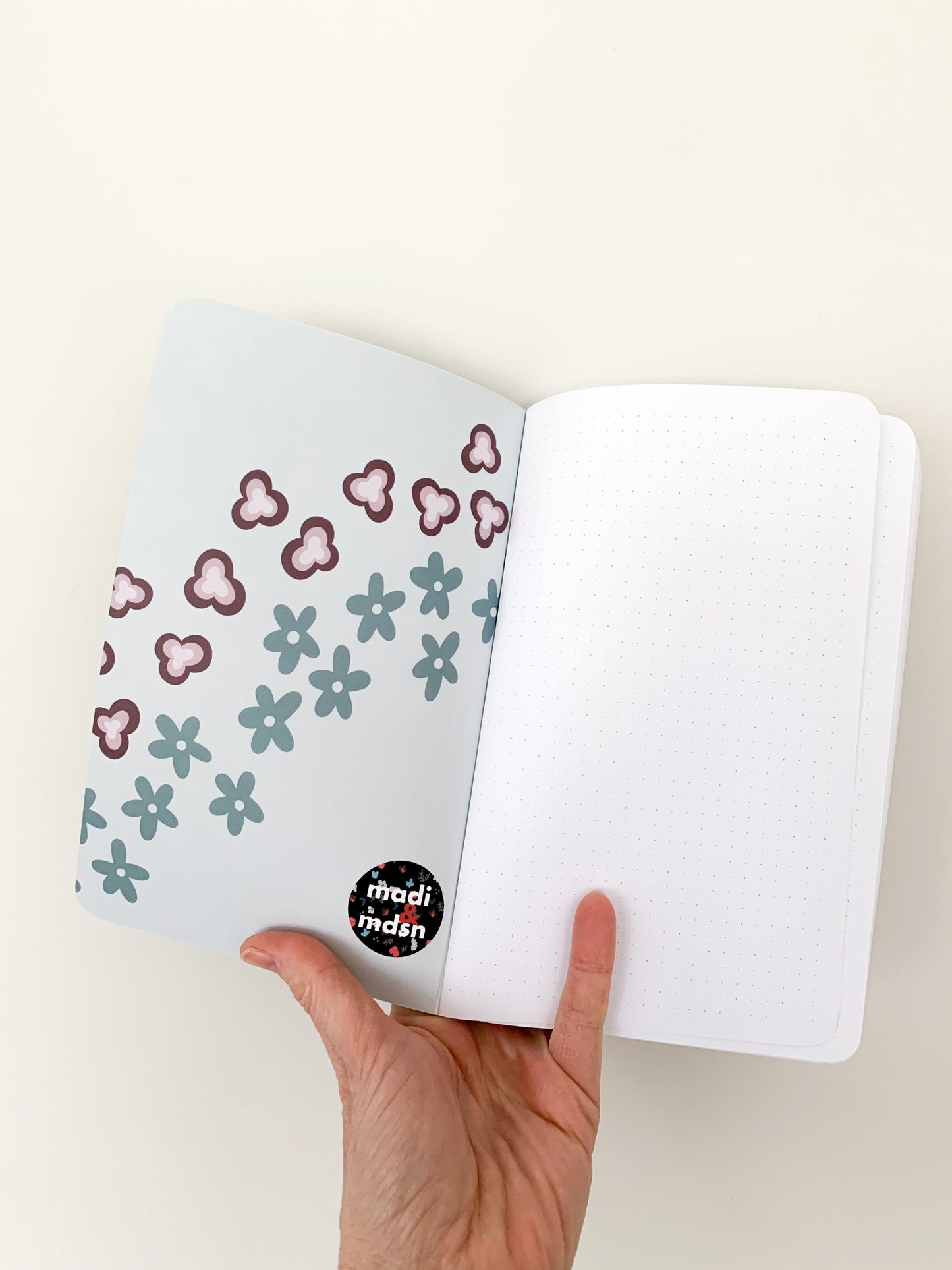 teal madi notebook