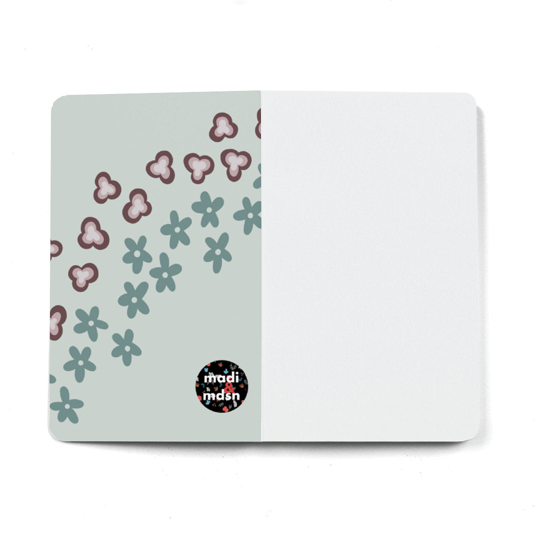 teal madi notebook
