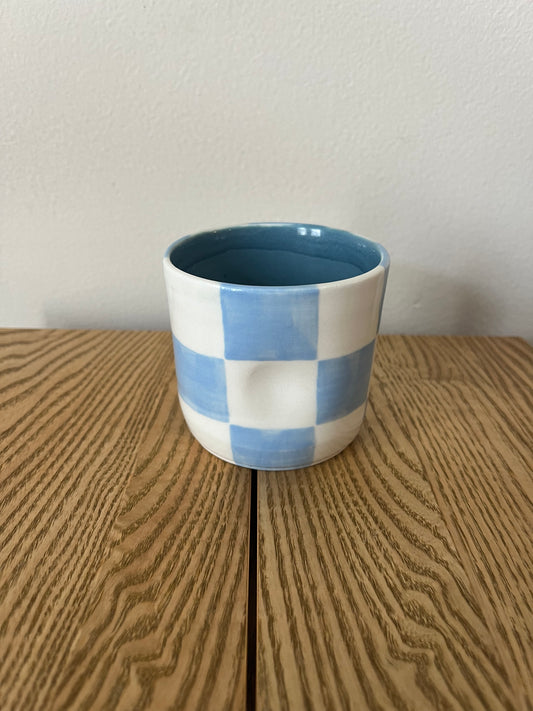 cloud checkered thumb cup B mini