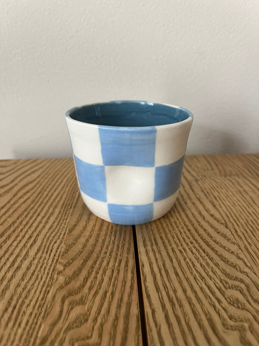 cloud checkered thumb cup A mini