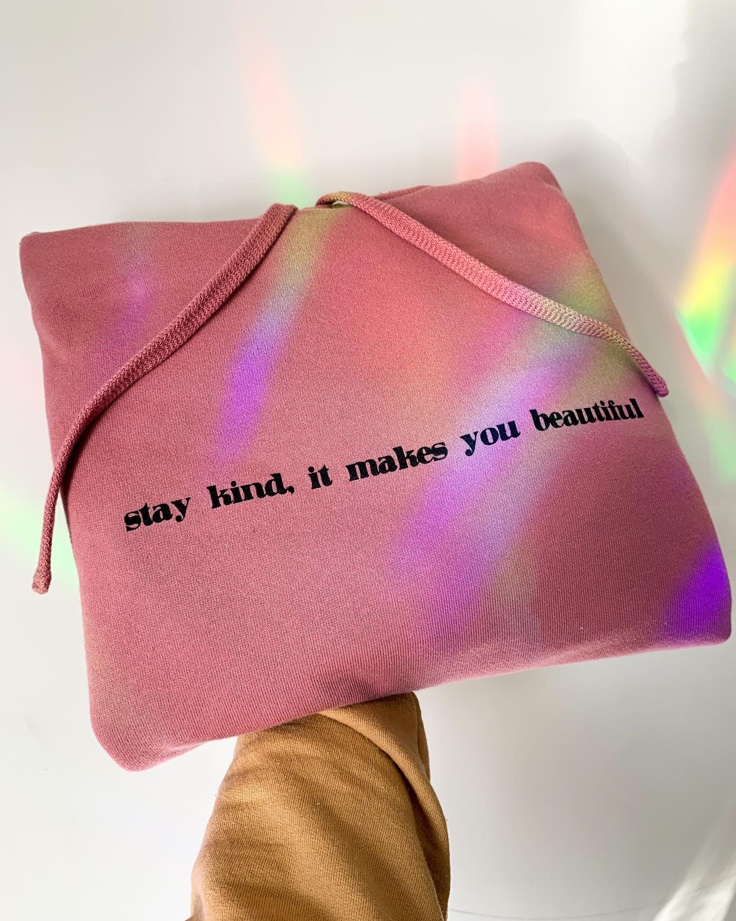 stay kind, it makes you beautiful hoodie