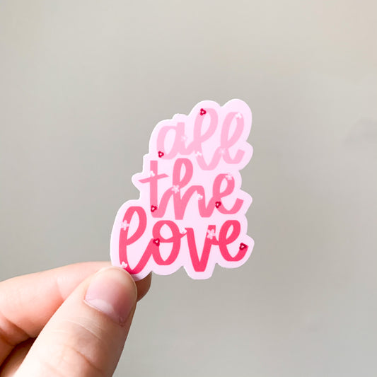 all the love sticker