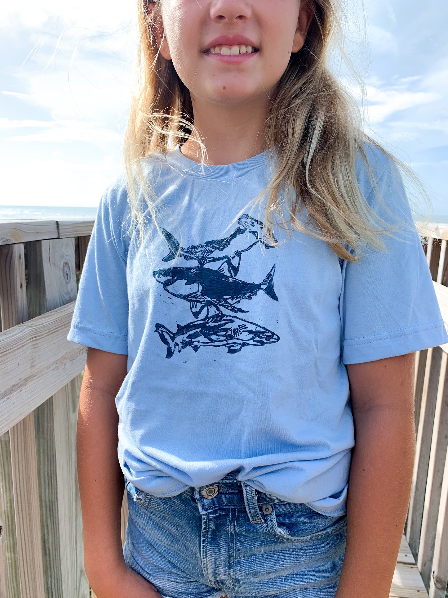 shark t-shirt