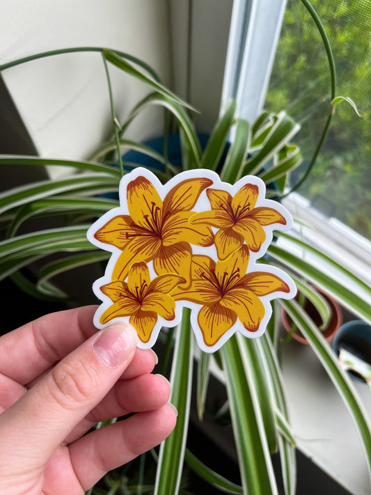lily sticker
